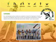 Tablet Screenshot of capoeira-events.nl